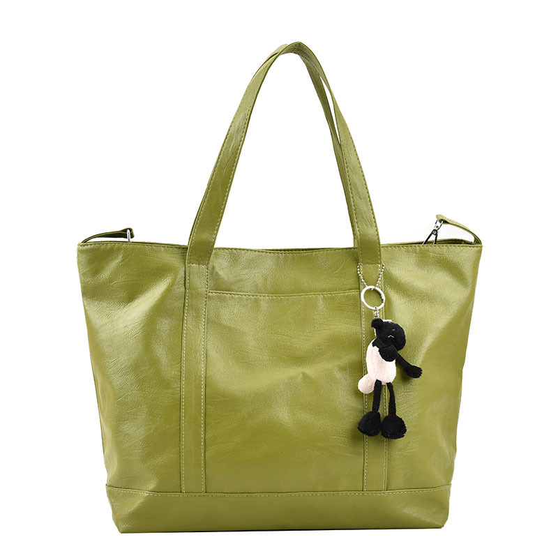 Retro Simple Tote Soft Leather