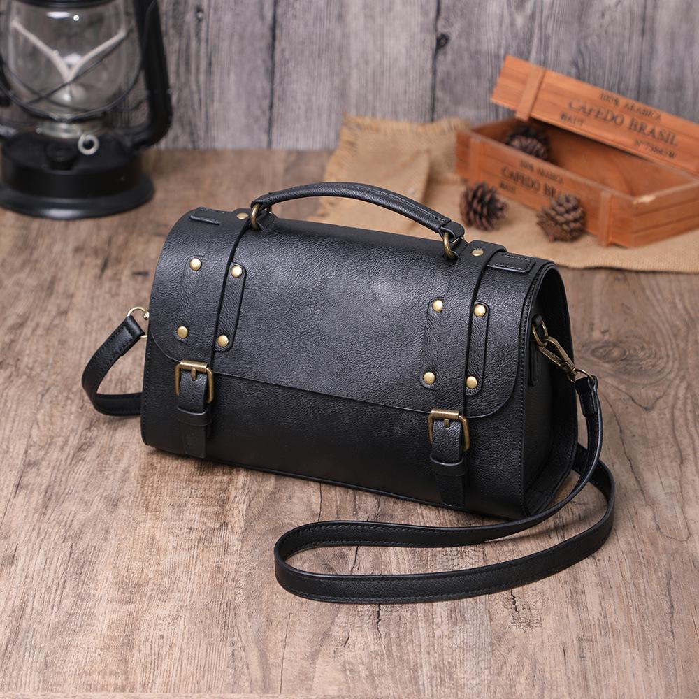 2022 Retro Cambridge Bag Shoulder Portable Messenger Bag Fashion Ladies Bag
