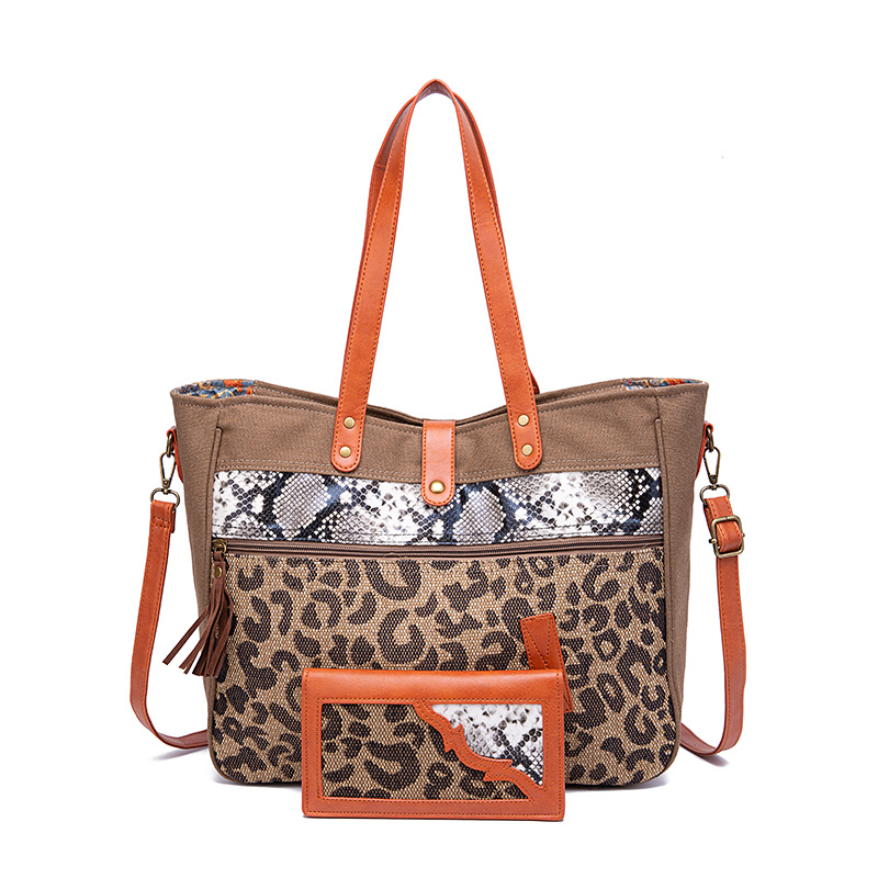 Boho Ethnic Patterned Tote Bag, Geometric Shoulder Bag, Crossbody Bag