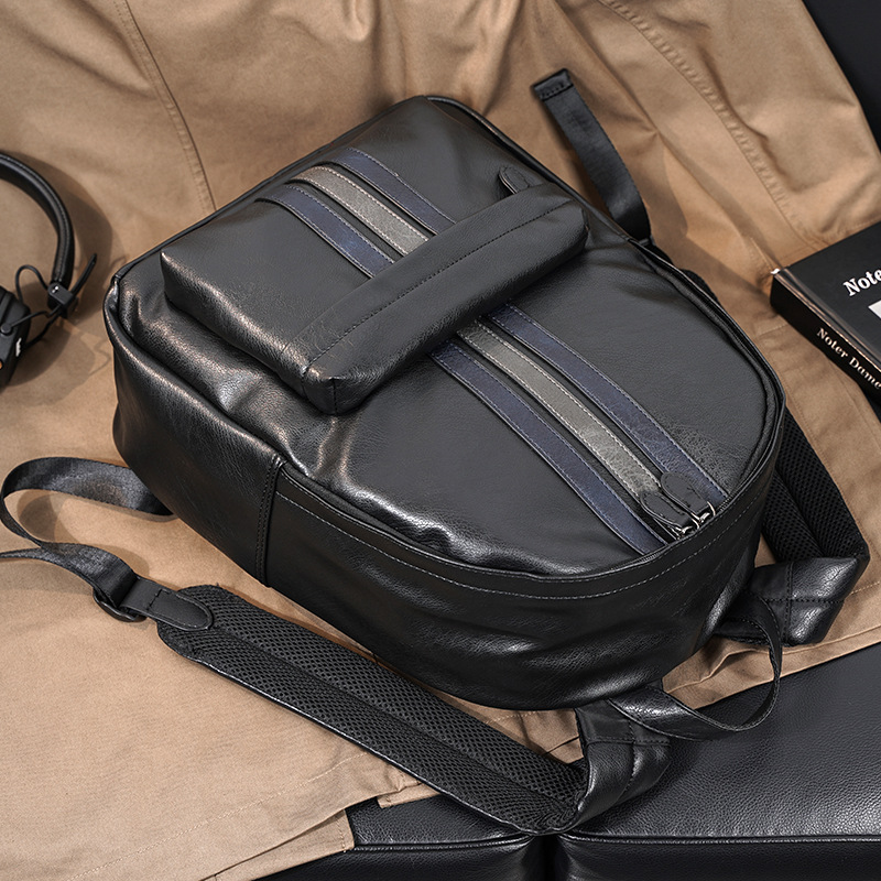 New Trend Business Casual Leather Men's Shoulder Computer Bag